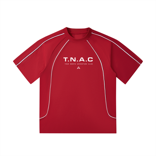 Red Contrast T-Shirt