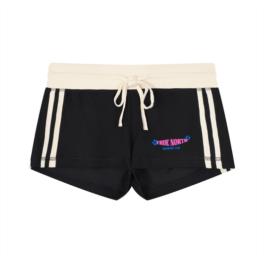 Women's Contrast Stripe Track Shorts